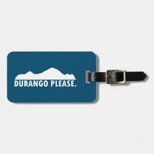 Étiquette À Bagage Durango S'Il Vous Plaît