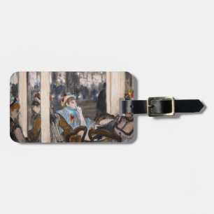 Étiquette À Bagage Edgar Degas - Femmes sur une terrasse de café en s