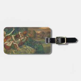 Étiquette À Bagage Edgar Degas Quatre Danseurs Impressionniste