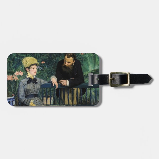 Étiquette À Bagage Edouard Manet - Au Conservatoire (Devant horizontal)