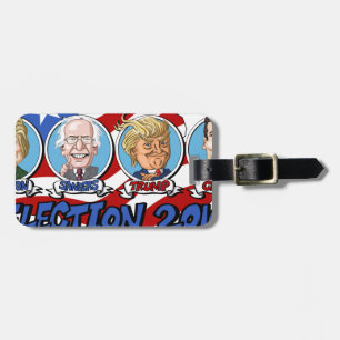 Étiquette À Bagage Élection 2016 présidentielle