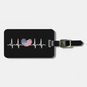 Étiquette À Bagage Électrocardiographie ECG
