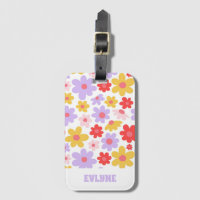 Élégant rouge violet rétro moderne Super floral