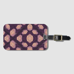 Étiquette À Bagage Élégante couverture florale – jeté botanique confo