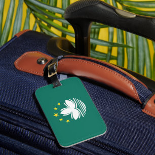 Étiquette À Bagage Emblème de Macao