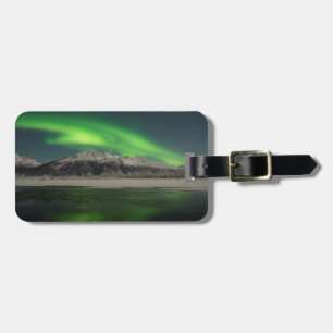 Étiquette À Bagage Emerald Aurora
