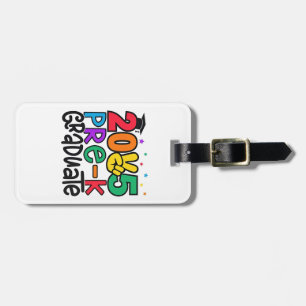 Étiquette À Bagage Enfants pré-K Grad 2025 Préscolaire Graduation