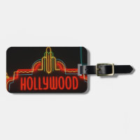 Enseigne au néon de Hollywood, Los Angeles, la