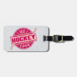 Étiquette À Bagage Entraîneur de hockey bagages personnalisables