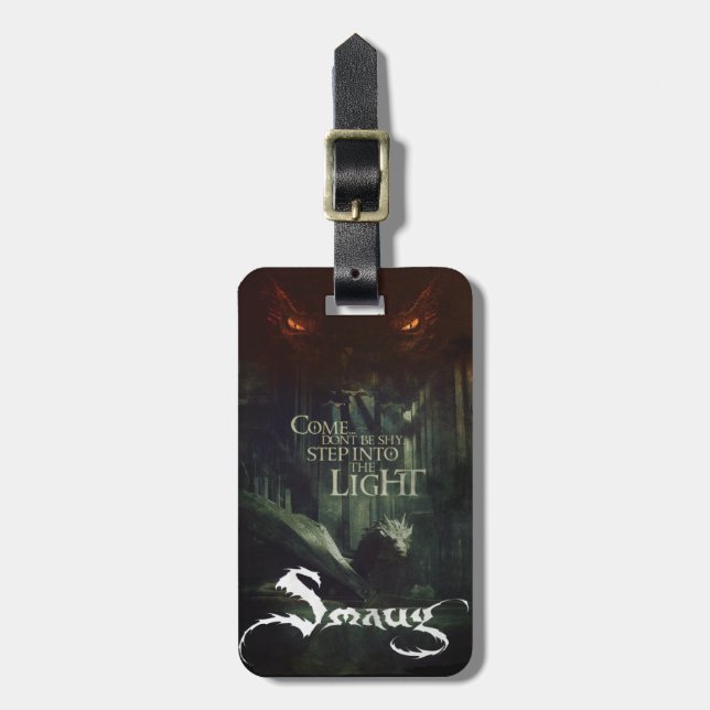 Étiquette À Bagage Entrez Dans La Lumière (Devant Vertical)