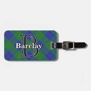 Étiquette À Bagage Epic Scotland Clan Barclay Chasse Tartan