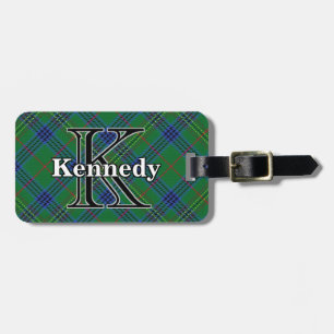 Étiquette À Bagage Epic Scotland Clan Kennedy Tartan