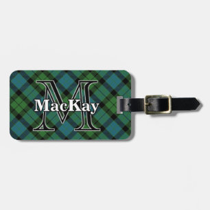 Étiquette À Bagage Epic Scotland Clan MacKay Ancient Tartan