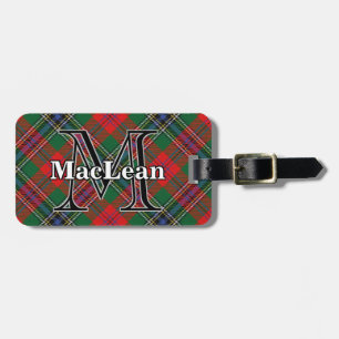 Étiquette À Bagage Epic Scotland Clan MacLean Tartan