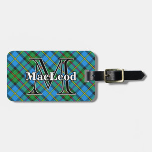Étiquette À Bagage Epic Scotland Clan MacLeod de Harris Tartan