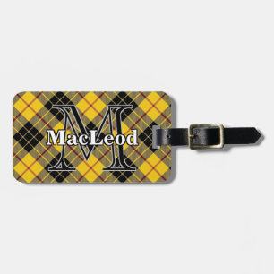 Étiquette À Bagage Epic Scotland Clan MacLeod de Lewis Tartan