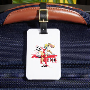 Étiquette À Bagage Équipe d'Angleterre de football graphique Lola Bun