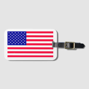 Étiquette À Bagage États-Unis Amérique drapeaux US étiquettes bagages