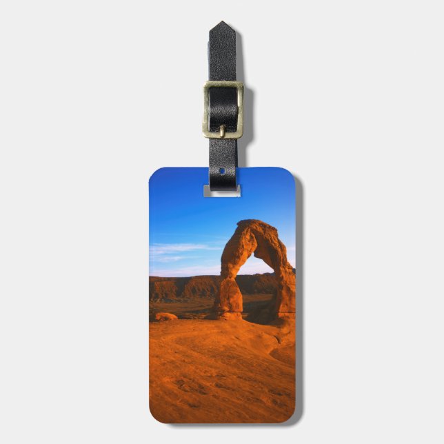 Étiquette À Bagage États-Unis, Utah, Parc national des Arches, Delica (Devant Vertical)