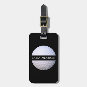 Étiquette À Bagage Étiquette chique de bagage de golf