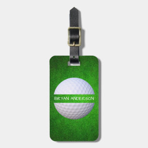 Étiquette À Bagage Étiquette chique de bagage de golf