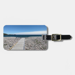 Étiquette À Bagage Étiquette De Bagage À L'Océan Atlantique