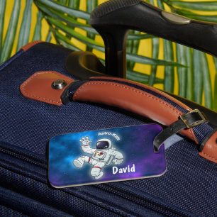 Étiquette À Bagage Étiquette de bagage Astro Kids