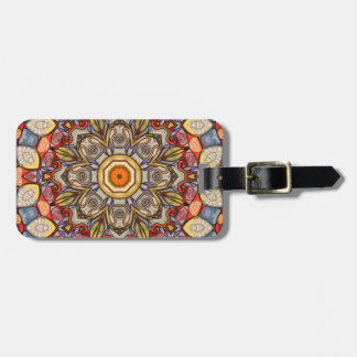Étiquette À Bagage Étiquette de bagage avec le bracelet en cuir