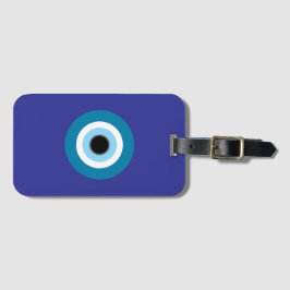 Étiquette À Bagage Étiquette de bagage avec œil mauvais et pochette p