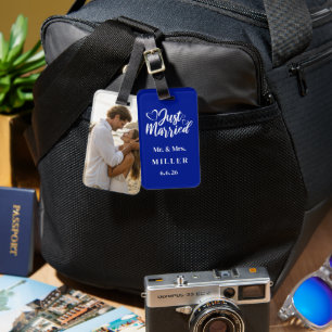 Étiquette À Bagage Étiquette de bagage avec photo personnalisée