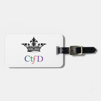 Étiquette À Bagage Étiquette de bagage de CTFD