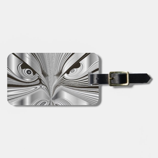 Étiquette À Bagage Étiquette de bagage de ~ d'esprit de Raptor (Devant horizontal)