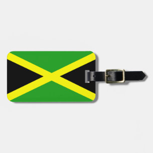 Étiquette À Bagage Étiquette de bagage de la Jamaïque (ajoutez votre