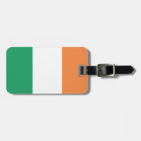 Étiquette de bagage de la république d'Irlande