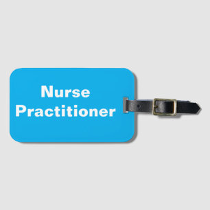 Étiquette À Bagage Étiquette de bagage de l'infirmière praticienne