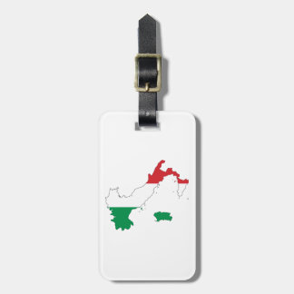 Étiquette À Bagage Étiquette de bagage de l'Italie