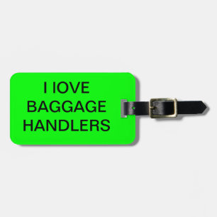 Étiquette À Bagage Étiquette de bagage de manipulateur de courrier