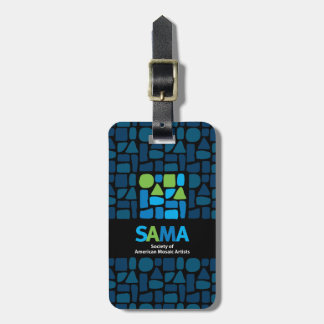 Étiquette À Bagage Étiquette de bagage de SAMA - arts de mosaïque
