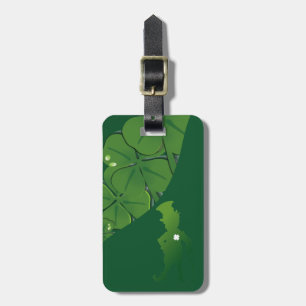 Étiquette À Bagage Étiquette de bagage de shamrock de St Patrick