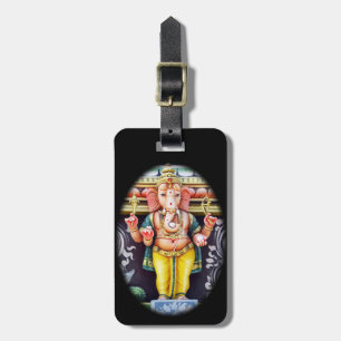 Étiquette À Bagage Étiquette de bagage de statue de Dieu de Ganesha