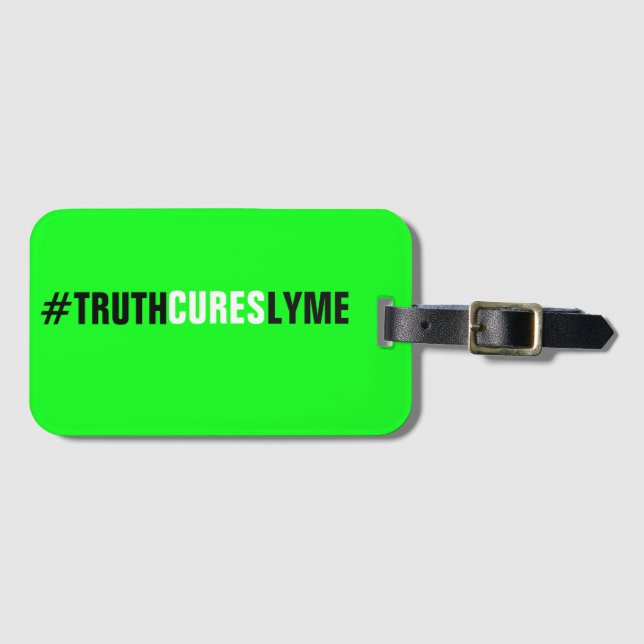 Étiquette À Bagage étiquette de bagage de #tcl (Devant Horizontal)