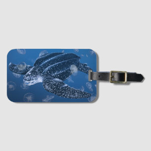 Étiquette À Bagage Étiquette de bagage de tortue de mer de