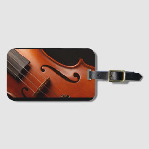 Étiquette À Bagage Étiquette de bagage de violon, étiquette de sac