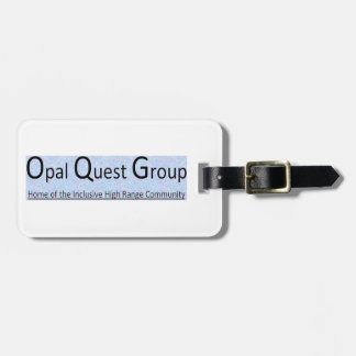 Étiquette À Bagage Étiquette de bagage du groupe Opal Quest