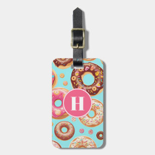 Étiquette À Bagage Étiquette de bagage en forme de donut