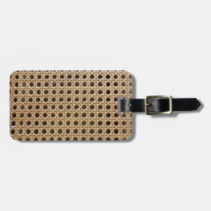 Étiquette À Bagage Étiquette de bagage en rotin à armure ouverte