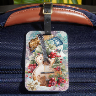 Étiquette À Bagage Étiquette de bagage Humeur flamenco