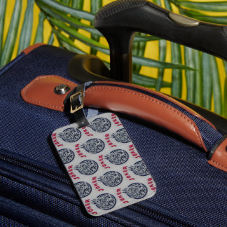 Étiquette À Bagage Étiquette de bagage Mahjong Joker avec poche pour