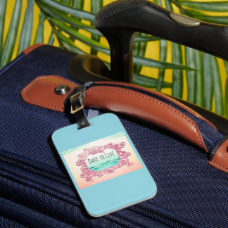 Étiquette À Bagage Étiquette de bagage Osez Vivre
