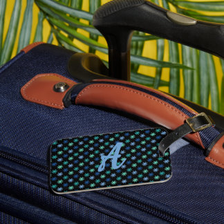 Étiquette À Bagage Étiquette de bagage personnalisable avec couleurs 